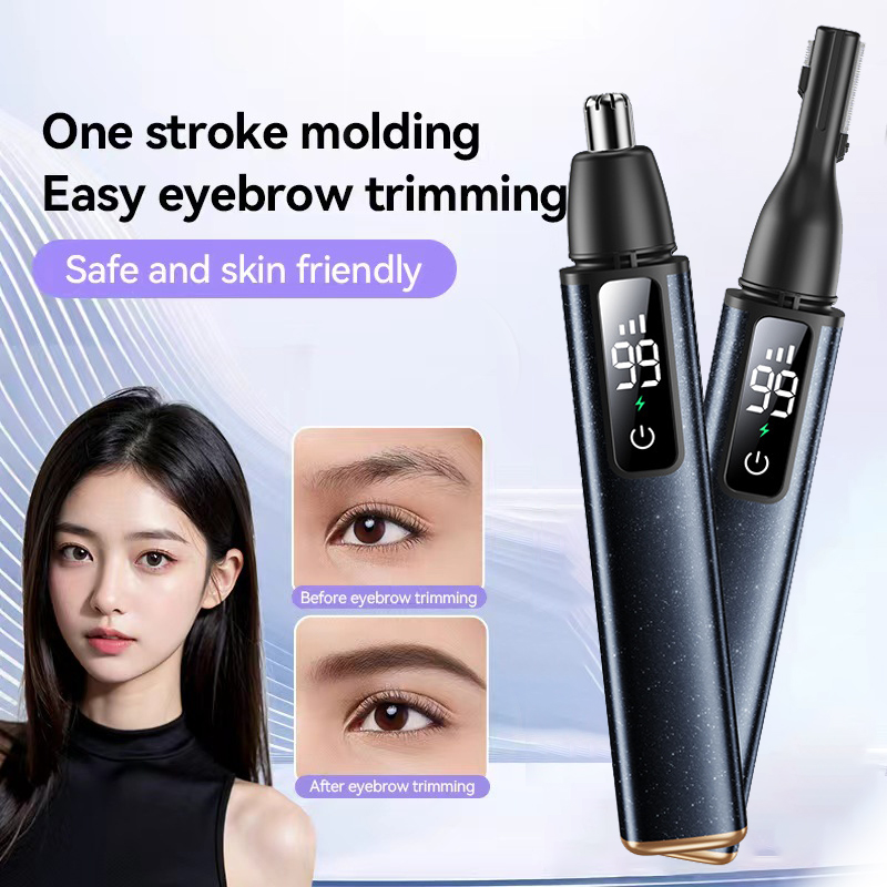 Nose Hair Trimmer - Elektrischer Nasenhaarschneider, Hochgeschwindigkeitsmotor, Haarentferner, Lippen, Augenbrauen,