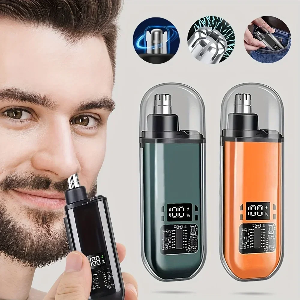 Nose Hair Trimmer - Nasen- und Ohrhaartrimmer USB-Aufladbar für Männer