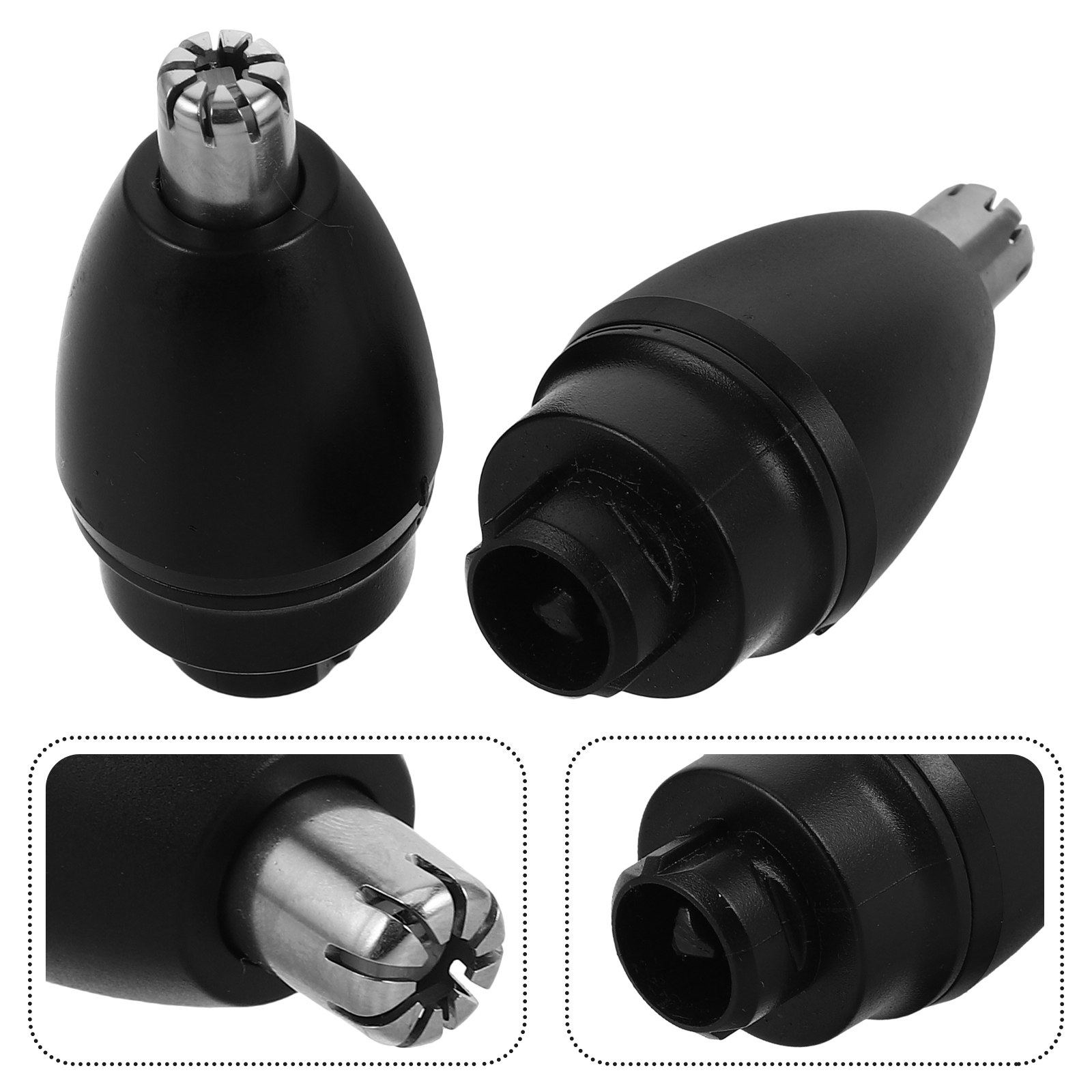 Nose Hair Trimmer - 2 Stück Ersatz-Nasenhaarschneiderköpfe Universell Passend Sicherer