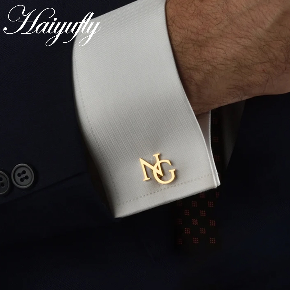 Men'S Groom - Haiyufly Personalisierte Manschettenknöpfe mit individuellem Namen