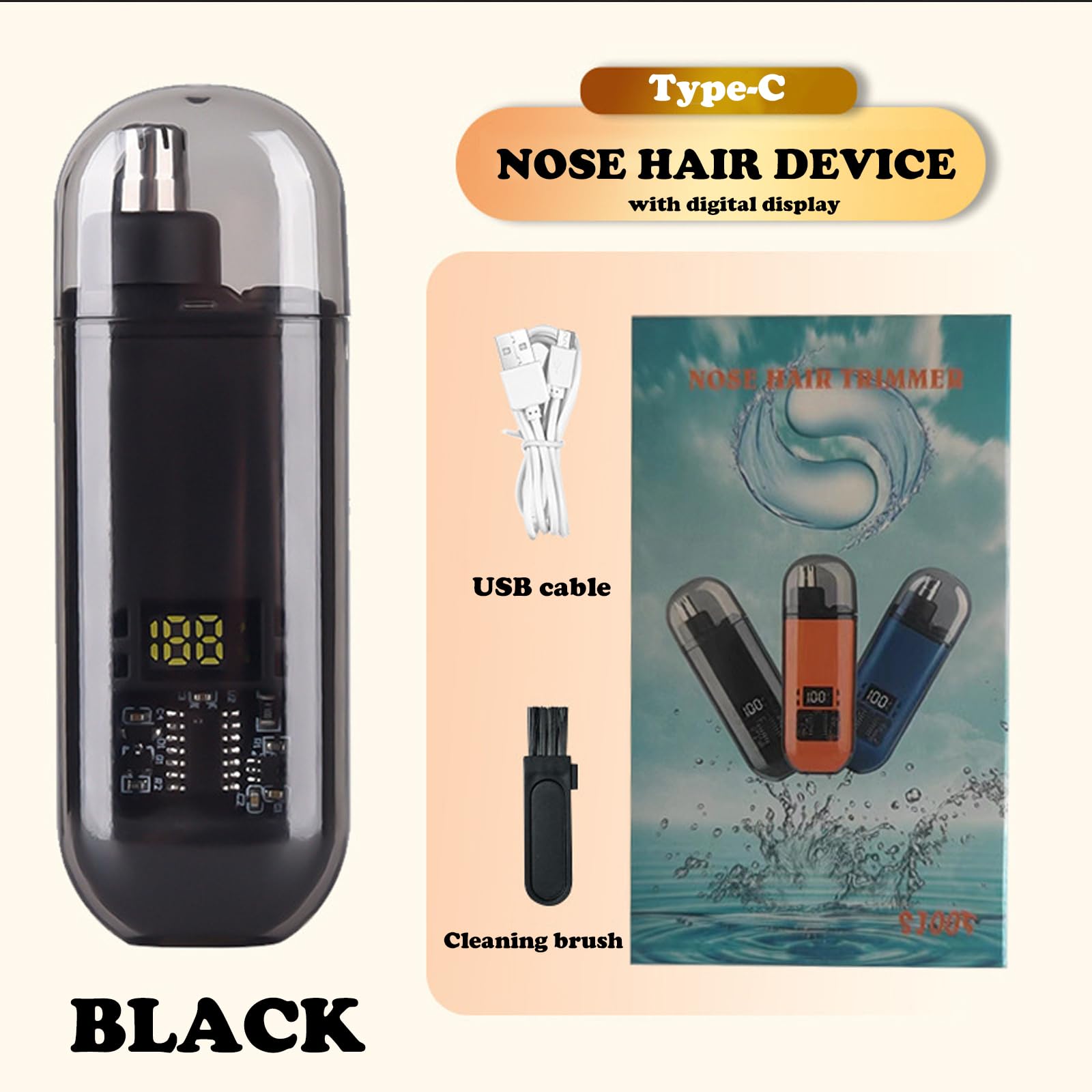 Nasen- und Ohrhaartrimmer USB- – Nose Hair Trimmer Bewertung und Preis