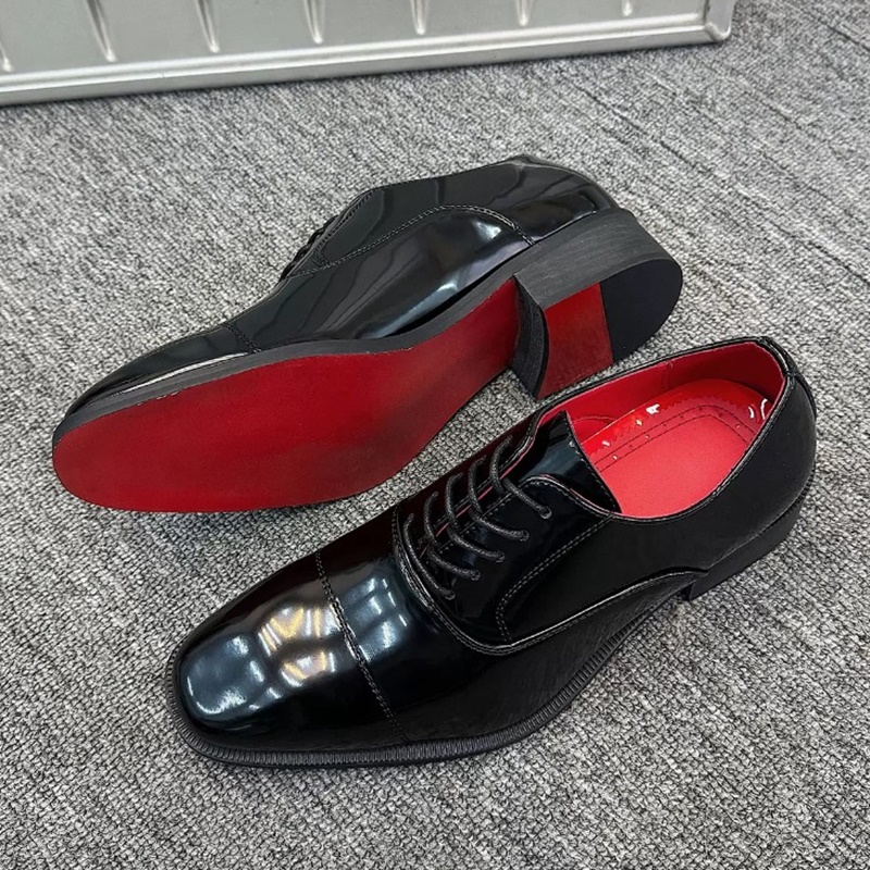 Dreiteilige glänzende Derby-Sc – Men'S Grooming Oxford Bewertung und Preis