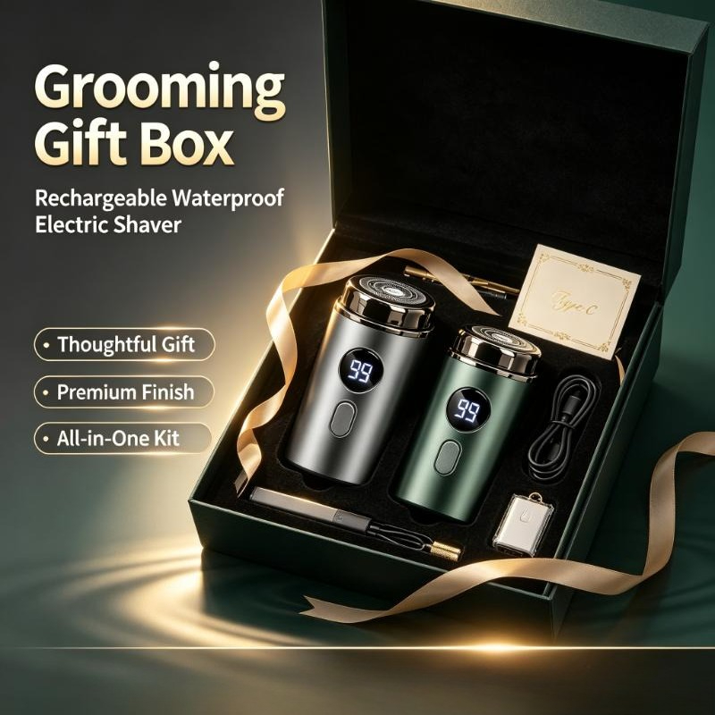 USB-Aufladbarer Wasserdichter  – Men'S Grooming Boxes Bewertung und Preis