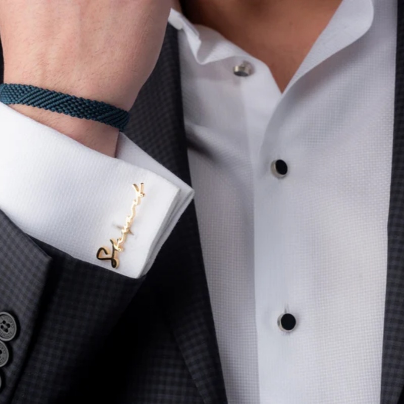Personalisierte Manschettenknö – Men'S Groom Bewertung und Preis