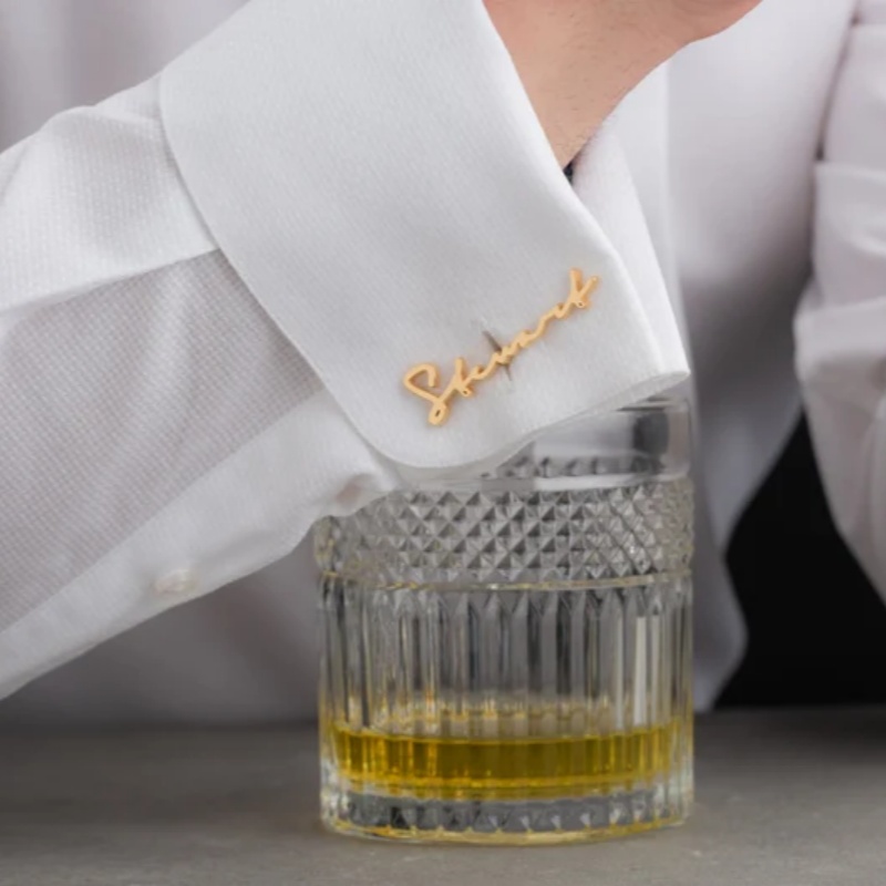 Personalisierte Manschettenknö – Men'S Groom Bewertung und Preis